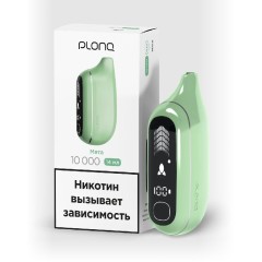 Электронная сигарета PLONQ MAX PRO 10000 затяжек Мята